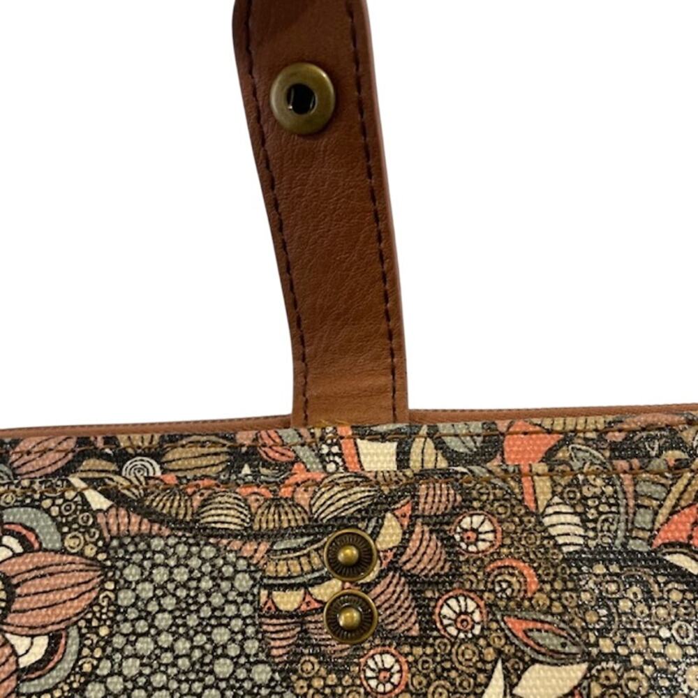 Sakroots Women's Large Siena Artist Circle Crossbody Bag. - Picture 5 of 8